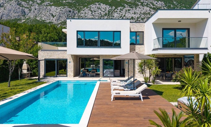 Gata Villa | Villa Agava for 8 people, heated pool, Jacuzzi, sauna, gym, 4 en-suite bedroom