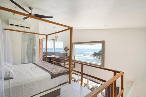 Santa Maria Tonameca Hotel | Villa Aikia (Adults Suites A/C)