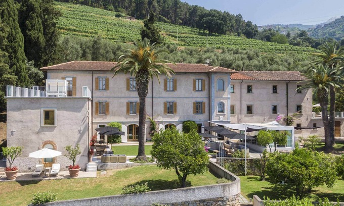 Massa Villa | VILLA ALBERICO Luxury, with A/C, SPA, private pool, near Versilia & beach clubs