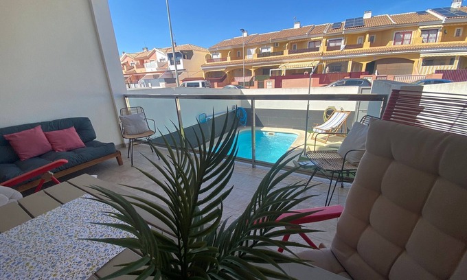 San Javier Ski Chalet | Villa Alcazares con Piscina Privada