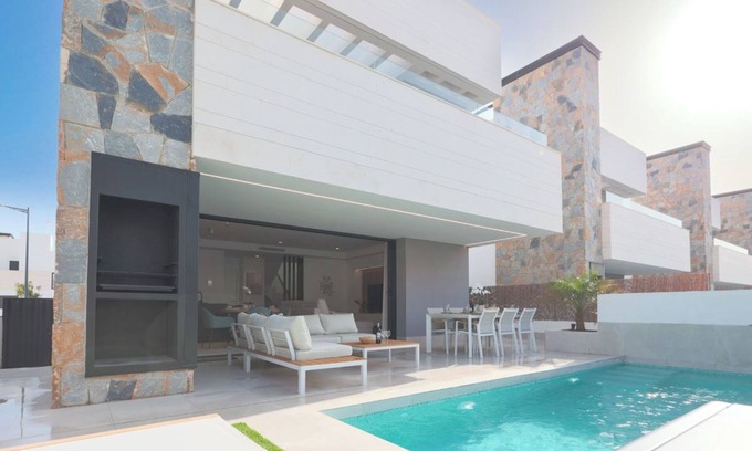 Torre-Pacheco Ski Chalet | VILLA ALMENDRO WITH HEATED POOL by PREMIUM SPAIN PROPERTIES