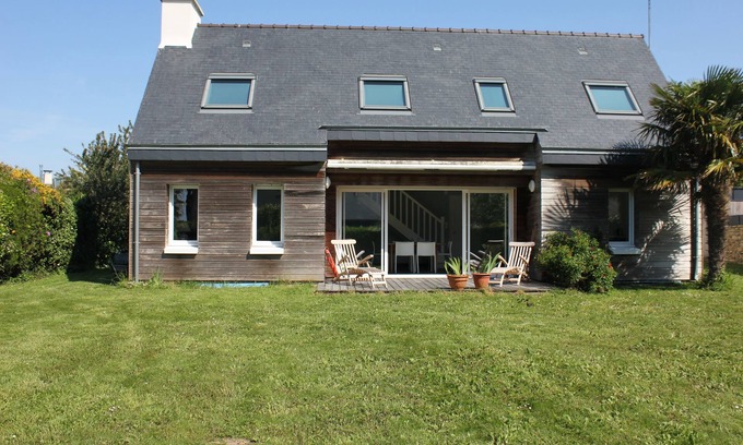 La Foret-Fouesnant Villa | Villa Architecte à 2 pas D'une Grande Plage par Chemin Piéton