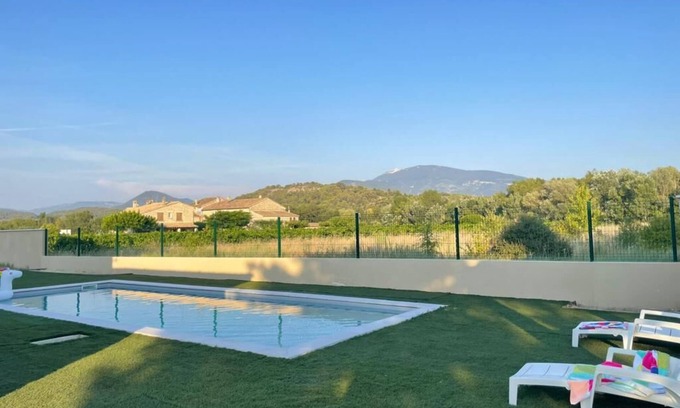 Crestet Villa | Villa Avec Piscine - Le Crestet à 5 mn de Vaison
