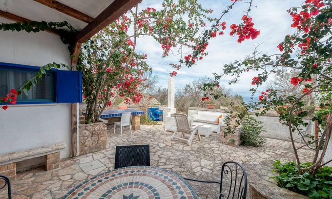 Marina Serra Villa | Villa "Azzurro Salento 4" with Sea View, Shared Pool & Wi-Fi