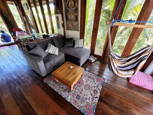 Tampaksiring Villa | Villa Baruna - 2 storey teak villa - volcano view