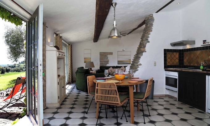 Villarzel-Cabardes House | Villa Benoué - Aircon - private terrace