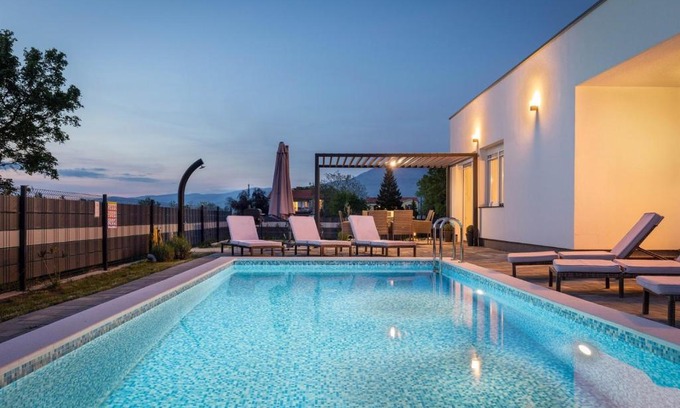 Krsan Villa | Villa Blue Lagoon - Private Pool and Whirlpool