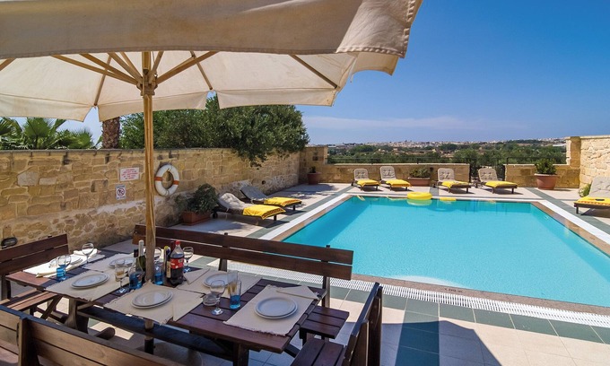 Zejtun Villa | Villa Blueberry Hills - Large rustic farmhouse with private pool & amazing views