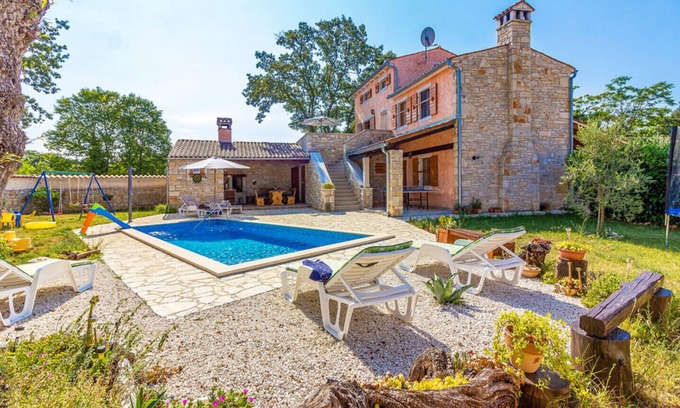 Divsici Villa | Villa Boduleri for 9 people in Central Istria with private pool & children playground