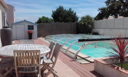 Bretignolles-sur-Mer Villa | Villa bord de mer spacieuse piscine chauffé privative