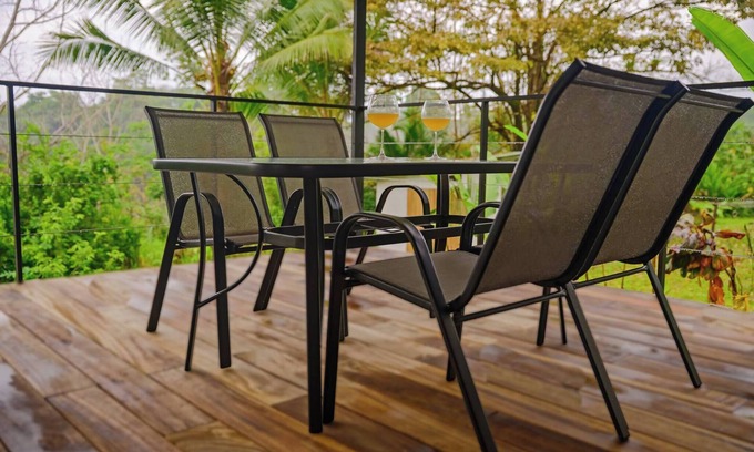 Puerto Jimenez Villa | Villa Bruno - Terrace - Jungle - Birdwatching