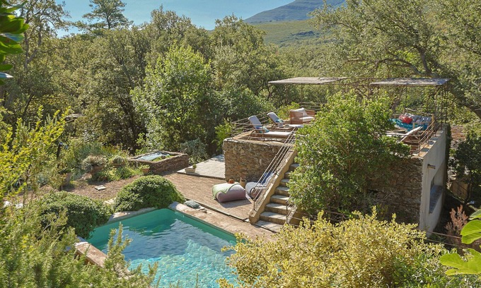 Pietracorbara Villa | Villa Canapaggio, magnificent stone house with private swimming pool in Cap Corse