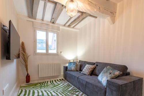 Rouen City Centre Apartment | Villa Caron - Appartements haut de gamme avec chambre hyper centre