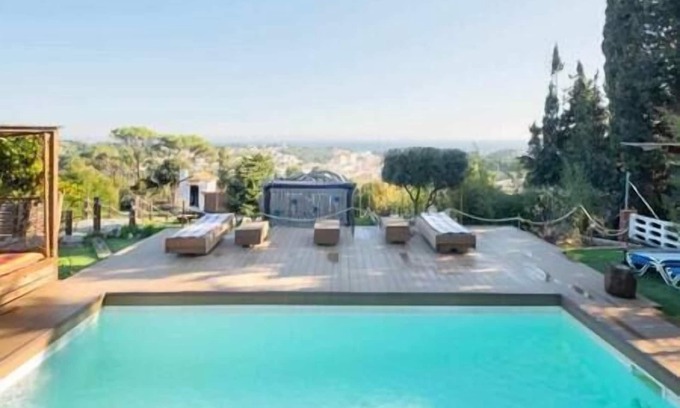 Arenys de Munt Villa | Villa Carrasca: Sea View | Pool | Bbq | ChillOut