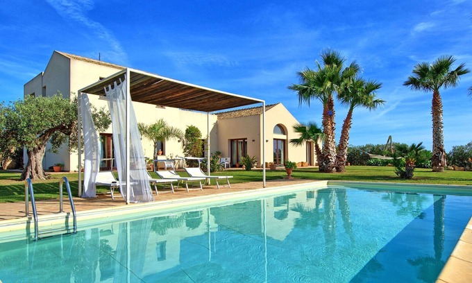 Trapani Villa | Villa Casale - Arcieri - Isolotto ,Sicily
