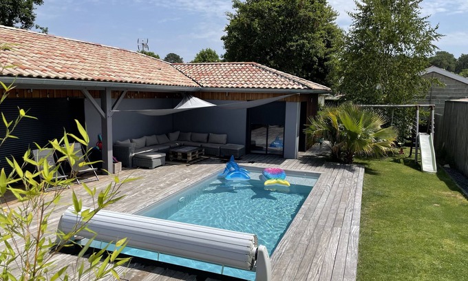 Gujan-Mestras House | Villa Charmante Avec Piscine et Jardin Bassin Arcachon