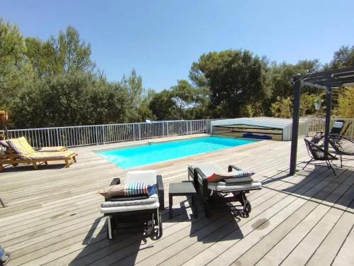 Collias Villa | Villa charmante avec piscine à Collias, 115 m²