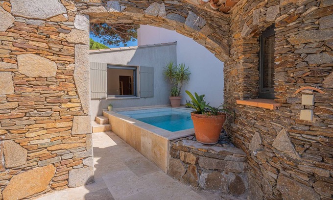 La Capte House | Villa climatisée pour 10 personnes avec piscine à Hyères-La Capte