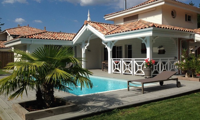 Andernos-les-Bains House | Villa Cocoon, heated pool, 2km from beaches, Bassin d'Arcachon