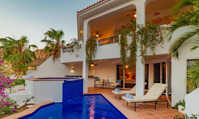 Pedregal Villa | Villa Colorado - Great Value! Walk to Marina & Downtown Cabo. Promos available