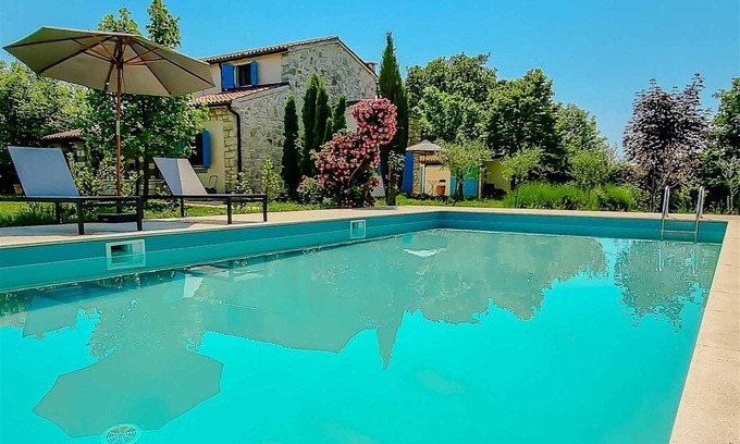 Kastelir-Labinci Villa | Villa Cypress beautiful house with privacy pool