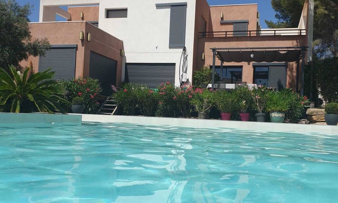 Martigues House | Villa D'architecte Avec Piscine et Jacuzzi, à 2 mn de la Plage