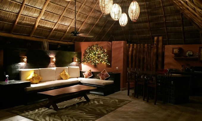 La Manzanilla Villa | Villa De Corazon - upper terrace