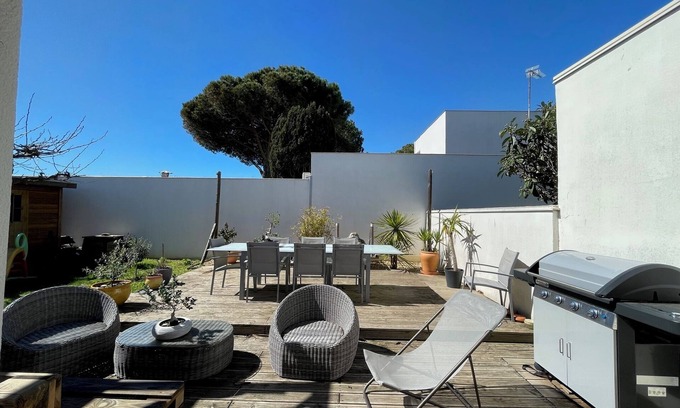 Carnon-Plage Villa | Villa de Plain-pied, Idéalement Située sur Carnon, à Quelques pas de la Plage !