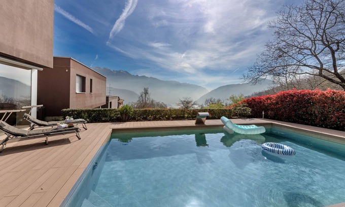 Carona Villa | Villa Dolce Vita With Private Pool, Lugano, Switzerland