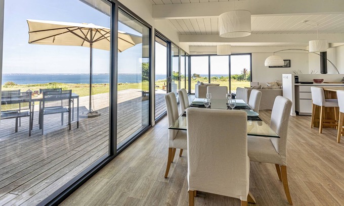 Plougonvelin Villa | Villa du Ponant, high standing with panoramic ocean view