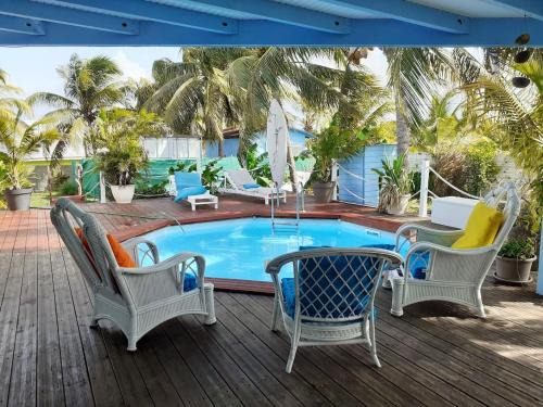 Saint-Francois Villa | Villa ensoleillée avec piscine privée à Saint-François