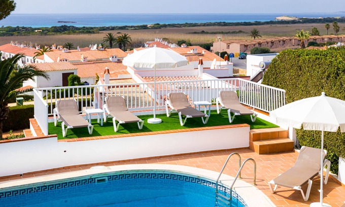 Sant Jaume Mediterrani Villa | Villa ES MIRADOR, Son Bou, AC, private pool and wifi