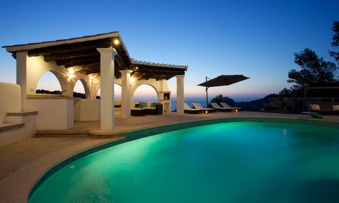 Sant Antoni de Portmany Villa | Villa Melograno - Luxury Villa With Magical Sunset Views over Cala Salada