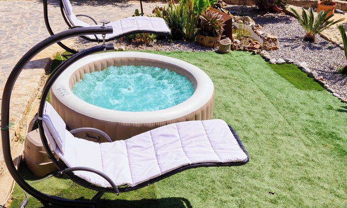 Mylopotamos Villa | Villa Fisi I and Wellness with Pool, Jacuzzi, Sauna, Outdoor Gym, Mountain Views