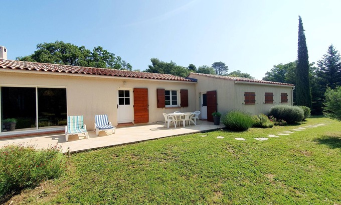 Plan-d'Aups-Sainte-Baume Villa | Villa 3* notre idéal nature 45 min from Cassis