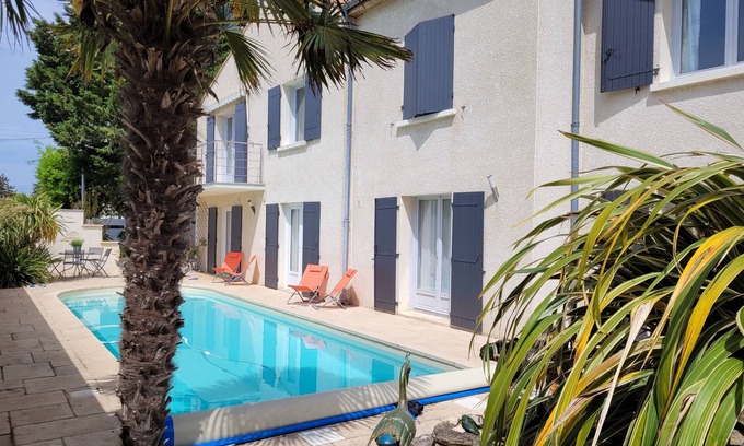 Saint-Georges-de-Didonne Villa | VILLA 3 STARS 10 PEOPLE SWIMMING POOL SHOPS 1.2 km BEACHES