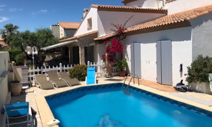 Villeneuve-les-Maguelone Villa | Villa Avec Piscine Près Plages - Près Palavas 8 Pers