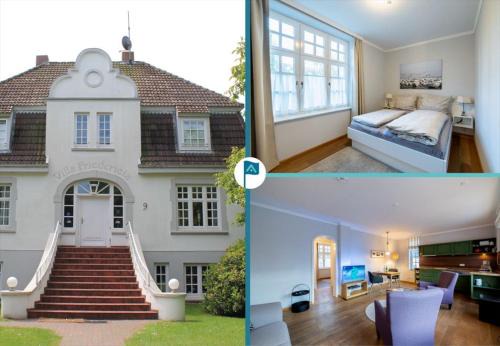 Wyk auf Foehr Apartment | Villa Friedericia, Wohnung 3-Hochparterre links