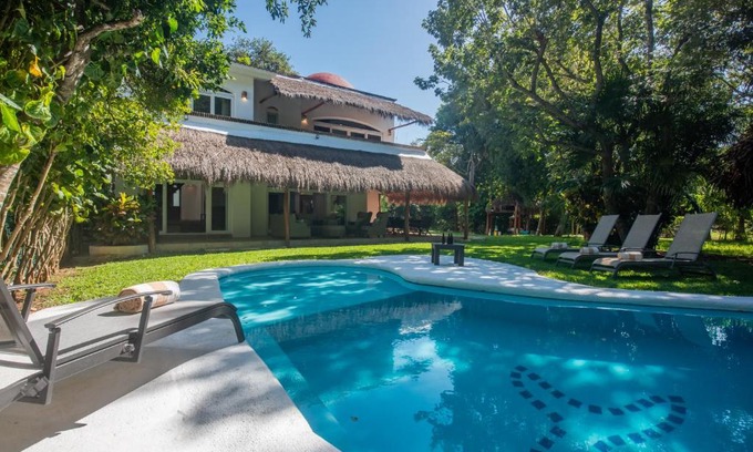 Playacar Villa | Villa Golf Beach Holiday Rental Private Pool BBQ Maid Service