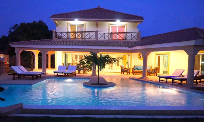 Ngaparou Villa | Villa Gouapa (Les Villas Kassoumaï) - 100 m from the beach☀️ 🌴 Ngaparou