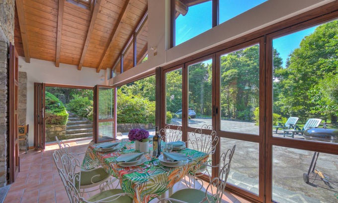 Castelveccana Villa | Villa Il Castagno Few Min From Beach, Castelveccana, Italy