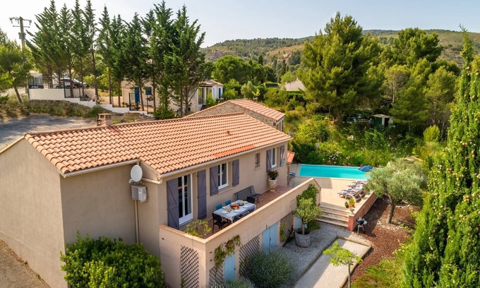 Caunes-Minervois Villa | Villa in Caunes-Minervois with Private Pool
