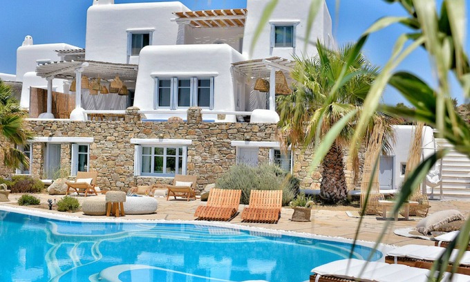 Platis Gialos Villa | Villa Ioli Sea View Private Pool