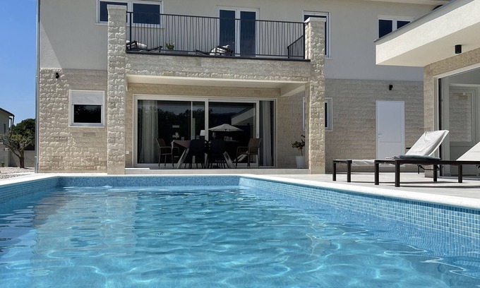 Krsan House | Villa Istra Panorama II -New with large heated private pool