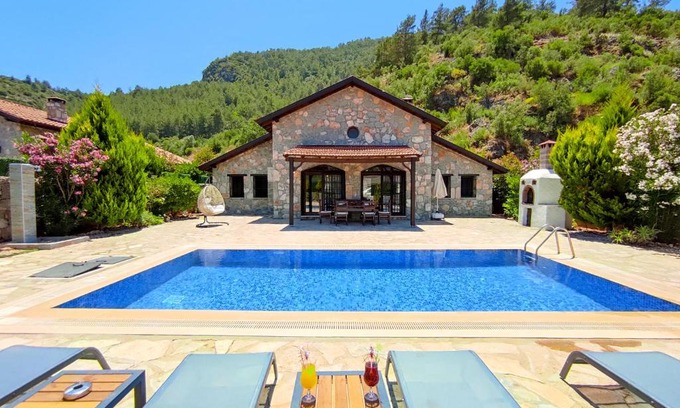 Fethiye Villa | Villa Kayakoy 2 - Private Stone Villa