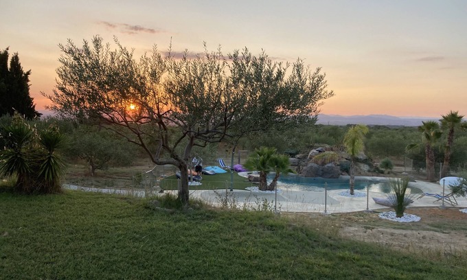 Montagnac Villa | Villa "L'Abricotier" for 2/4 people