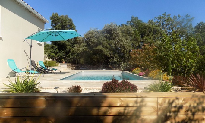 Castillon-du-Gard Villa | Villa La Garriga