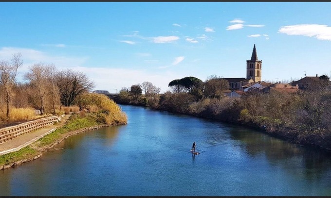 Lespignan House | Villa " la quiétude " 4 bd + swimming pool pets welcome.