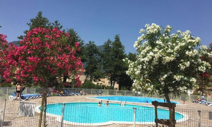 Santa-Maria-Poggio Villa | Villa "La Sorlinette" T3 (4-6 people), mountain view.