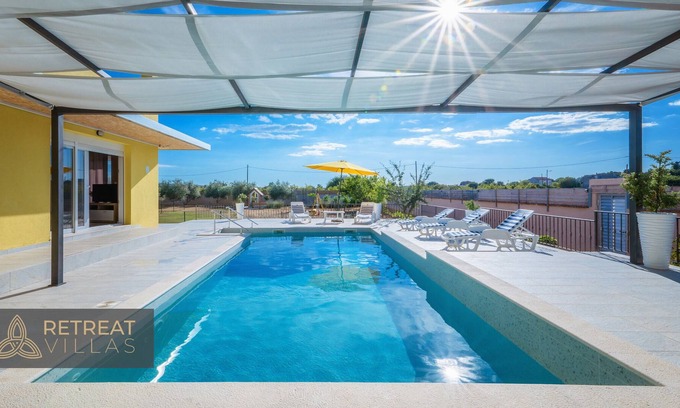 Galovac Villa | Villa La Verna - cozy family villa with garden and saltwater pool